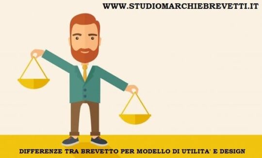 differenze brevetto per modello di utilità e disegno o modello